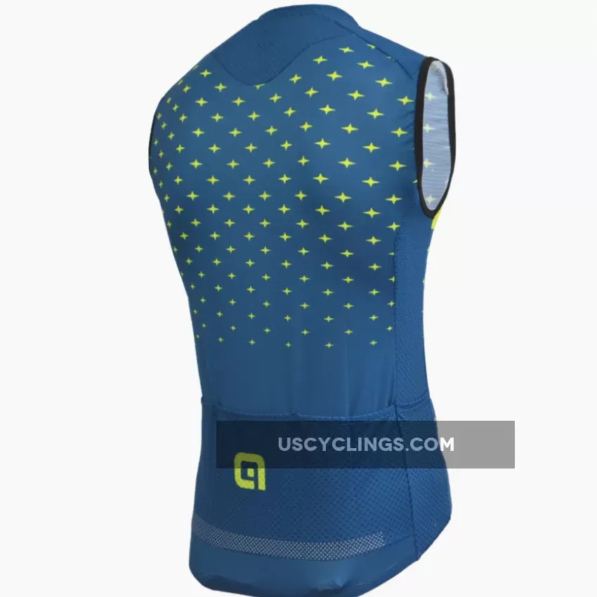 Ale PRR Stars Sleeveless Jersey - Green L21204462 Online