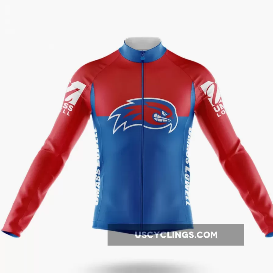 University of Massachusetts Lowell Long Sleeve Cycling Jersey Ver.2