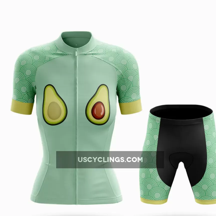 Vegan Avocado - Women's Cycling Kit / Full Set New Releases