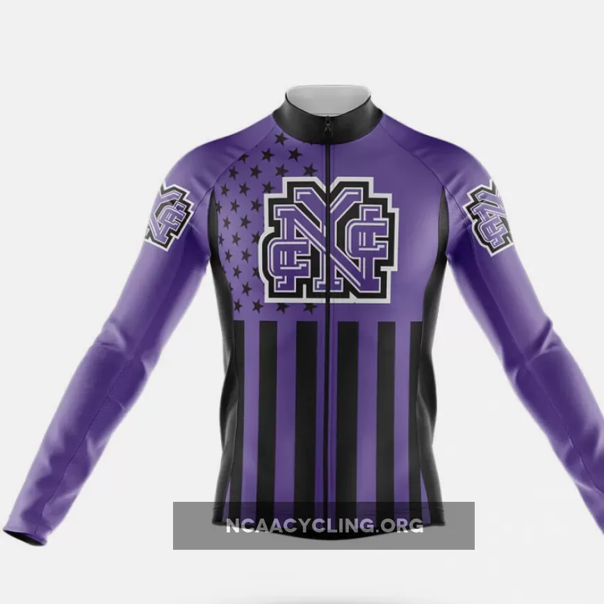 City College of New York USA Long Sleeve Cycling Jersey Only