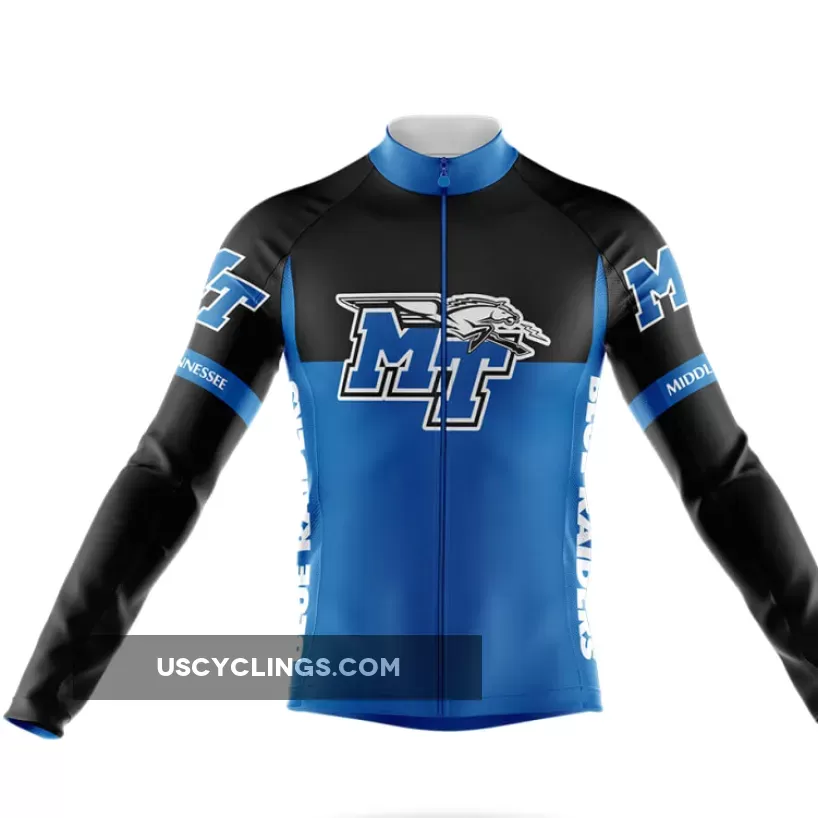 Middle Tennessee State University Long Sleeve Cycling Jersey Ver.2