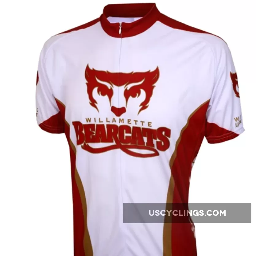 Willamette University Bearcats Cycling Short Sleeve Jersey Online