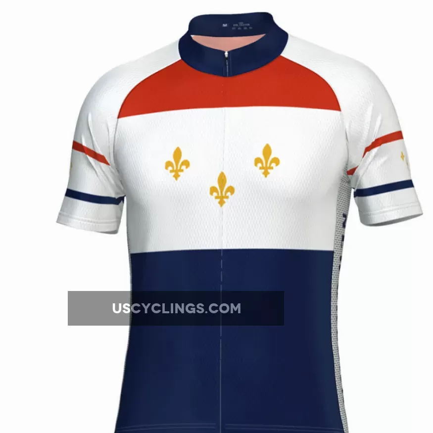 Men's New Orleans USA State Short Sleeve Cycling Jersey New Releases
