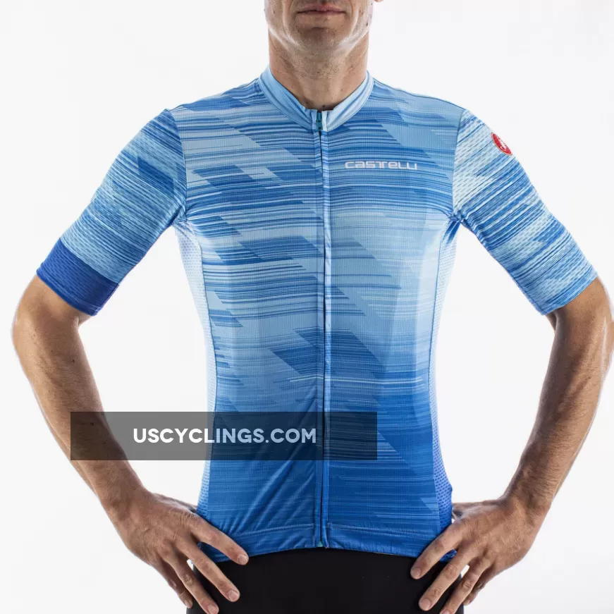 Castelli Rapido Jersey - Blue 4521016-058 New Releases