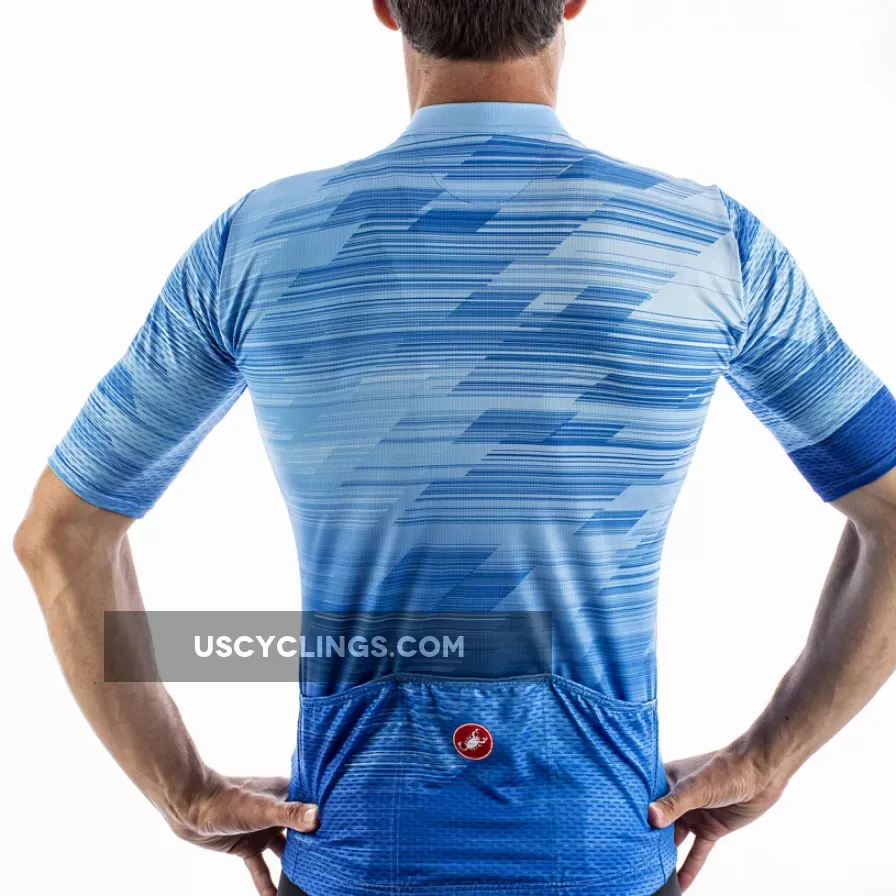 Castelli Rapido Jersey - Blue 4521016-058 New Releases