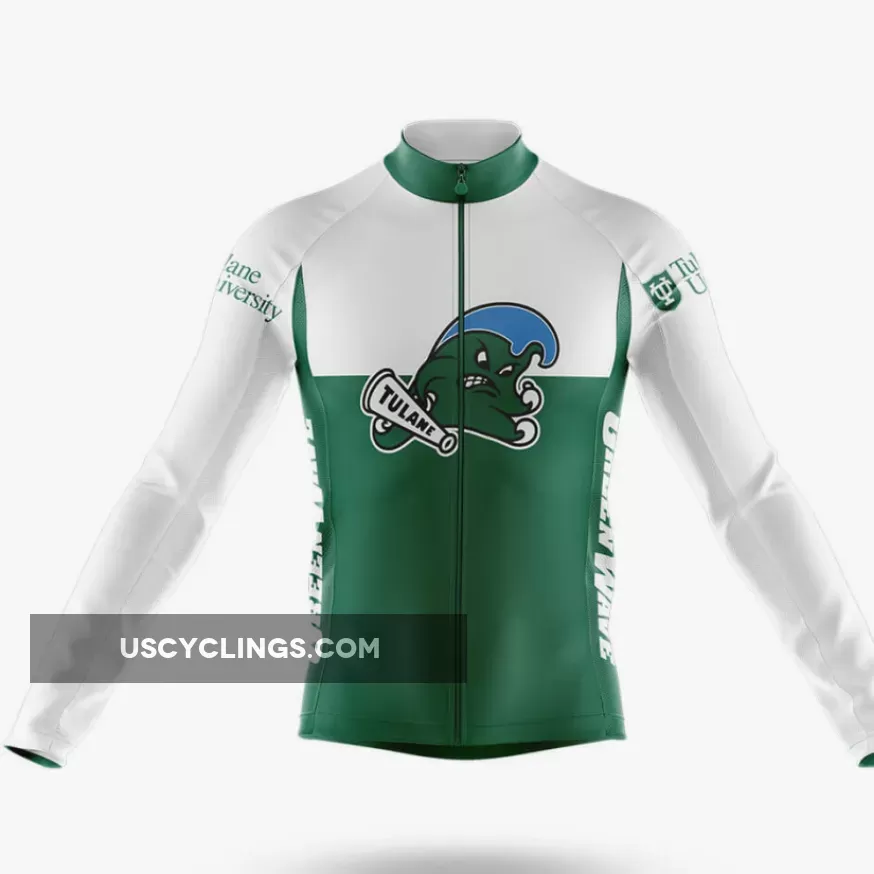 Tulane University V2 Cycling Kit - Long Sleeve Jersey