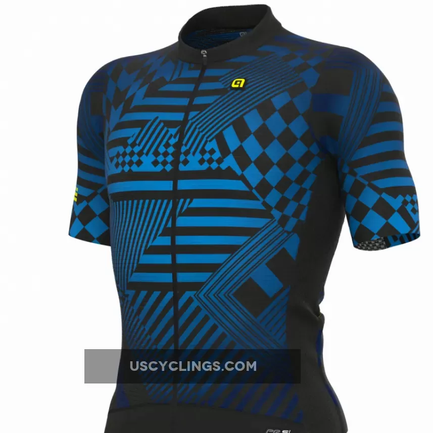 Ale PRS Checker Jersey - Blue L22107402 Online