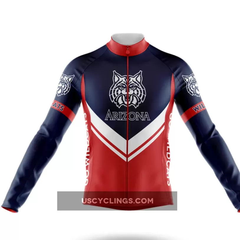 University of Arizona Long Sleeve Cycling Jersey Ver.3