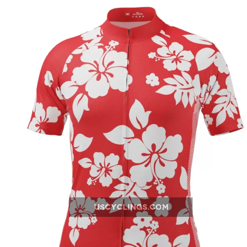 Men's Hawaiian Shirt Aloha Floral Cycling Jersey Online