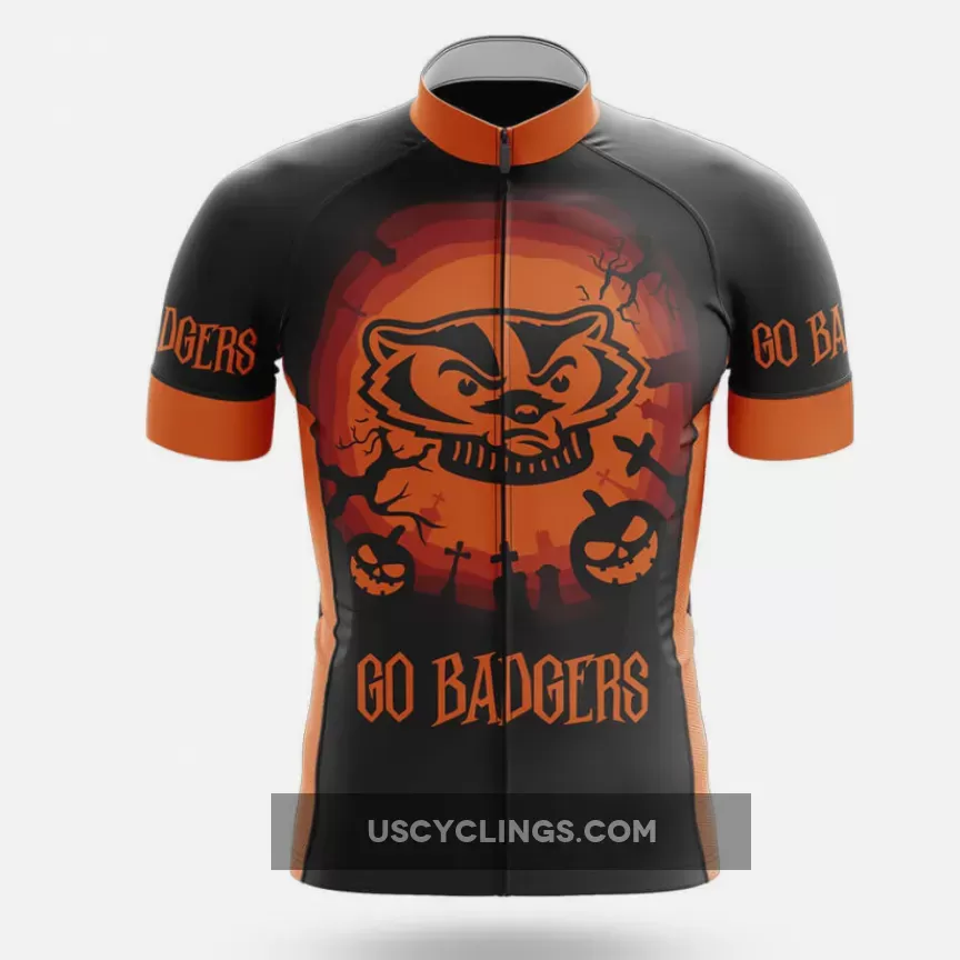 Halloween Badgers Cycling Jersey Only For Sale