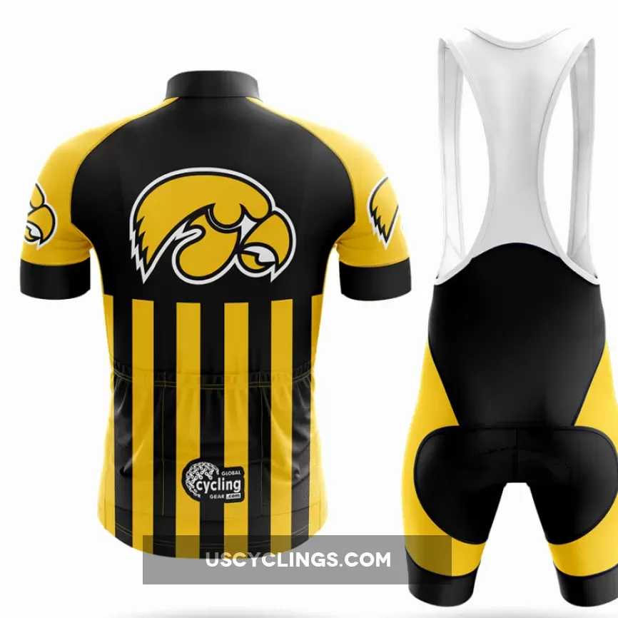 University of Iowa USA Long Sleeve Cycling Jersey Only
