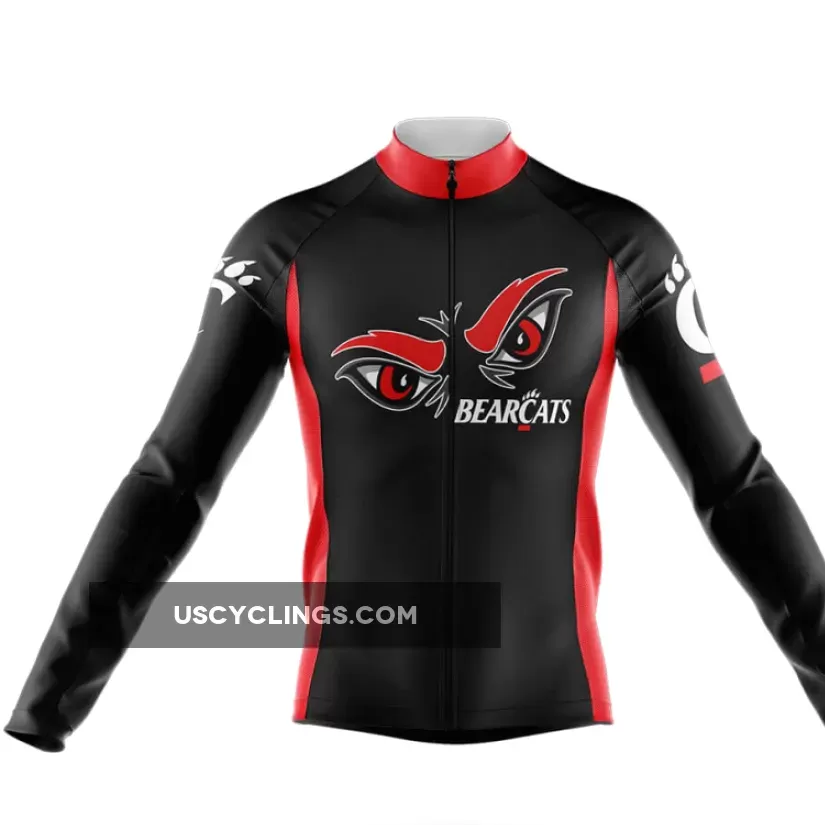 Bearcats Eyes Long Sleeve Cycling Jersey Restock