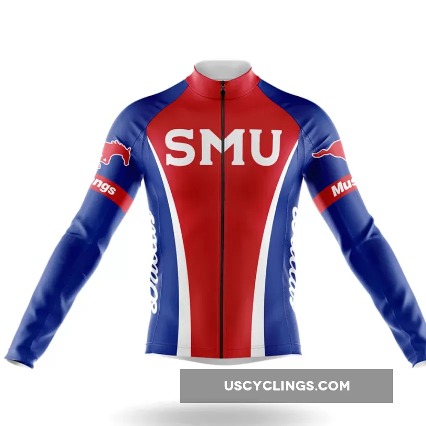 Southern Methodist University Long Sleeve Cycling Jersey