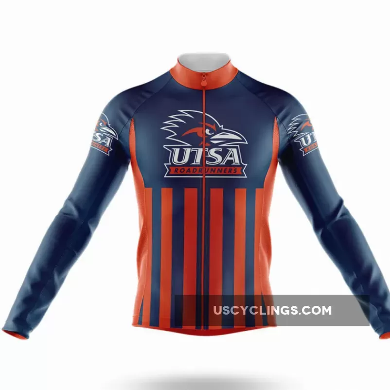 University of Texas San Antonio USA Long Sleeve Cycling Jersey
