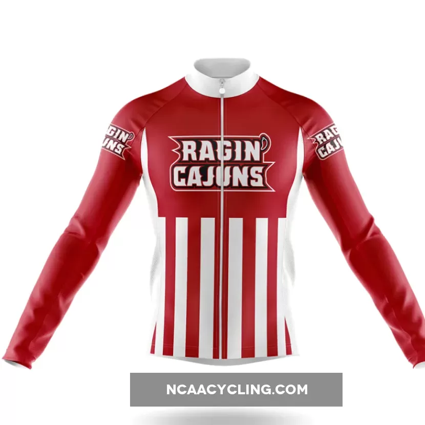 University of Louisiana Lafayette USA Long Sleeve Cycling Jersey Only