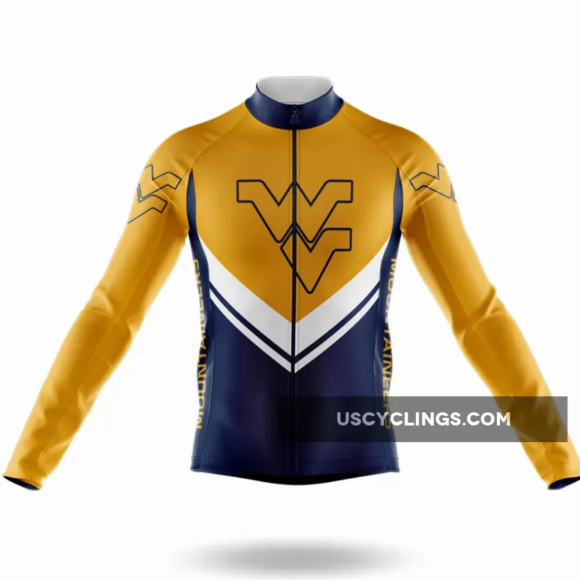 West Virginia University V3 - Men's Cycling Kit / Long Sleeve Jersey