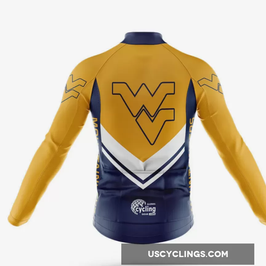 West Virginia University V3 - Men's Cycling Kit / Long Sleeve Jersey