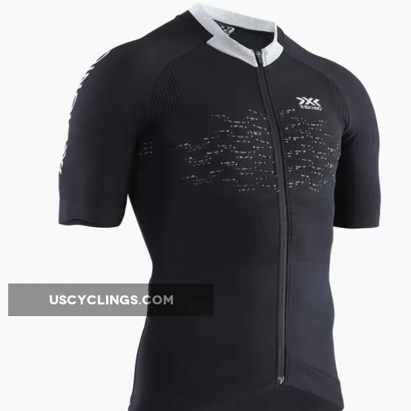 X-Bionic The Trick 4.0 Bike Zip jersey - Black #all trick velo