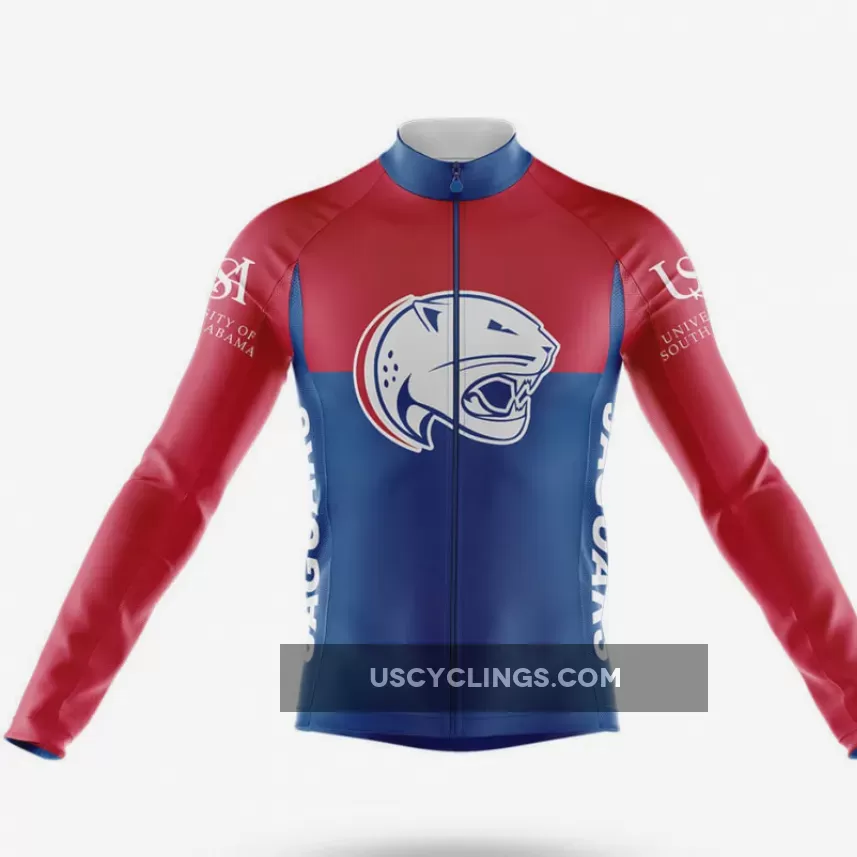 University of South Alabama Long Sleeve Cycling Jersey Ver.2
