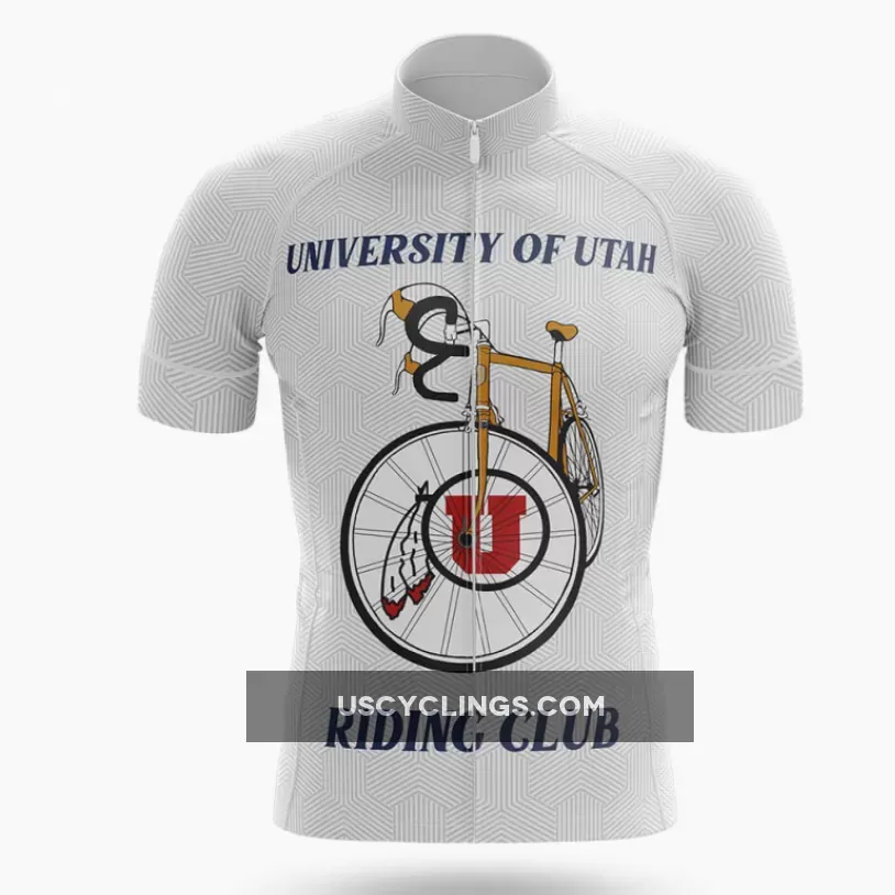 Classic University Of Utah Cycling Jersey Restock