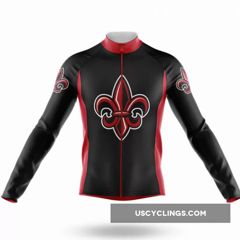 Where To Buy Louisiana Lafayette Long Sleeve Cycling Jersey