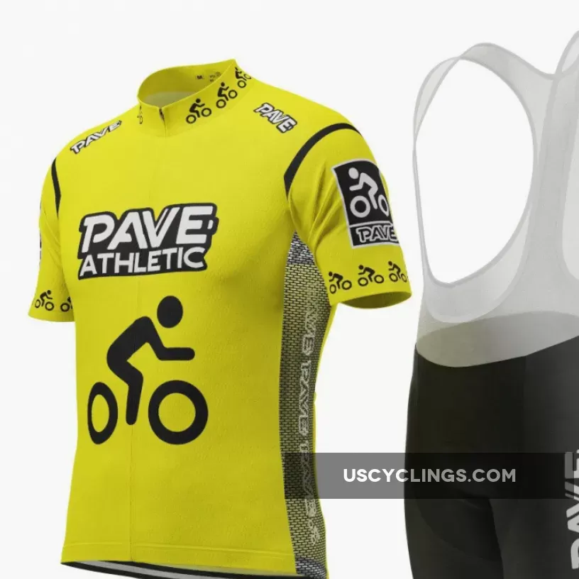 PAVE Athletic Retro Solo Short Sleeve Cycling Kit For Sale