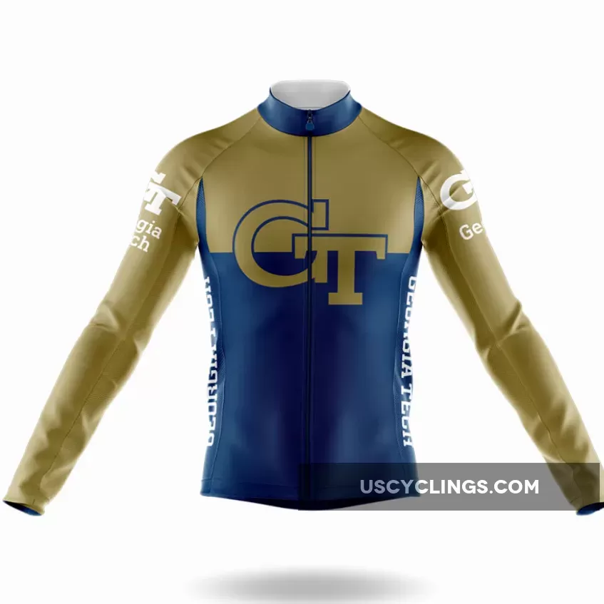 Georgia Institute of Technology Long Sleeve Cycling Jersey Ver.2