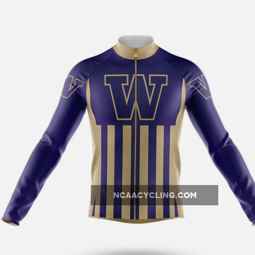 University of Washington USA Long Sleeve Cycling Jersey Only