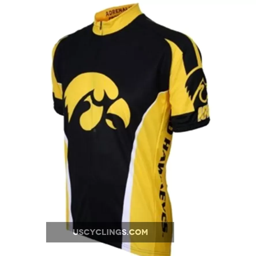 UI Iowa University Hawkeyes Cycling Short Sleeve Jersey Online