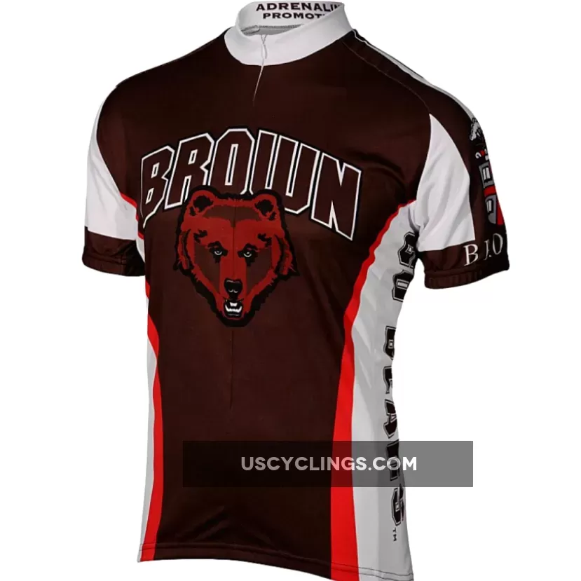 Brown University Mens Cycling Jersey College For Sale
