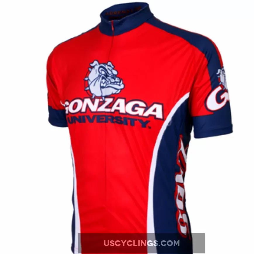 Gonzaga Mens Cycling Jersey College Online