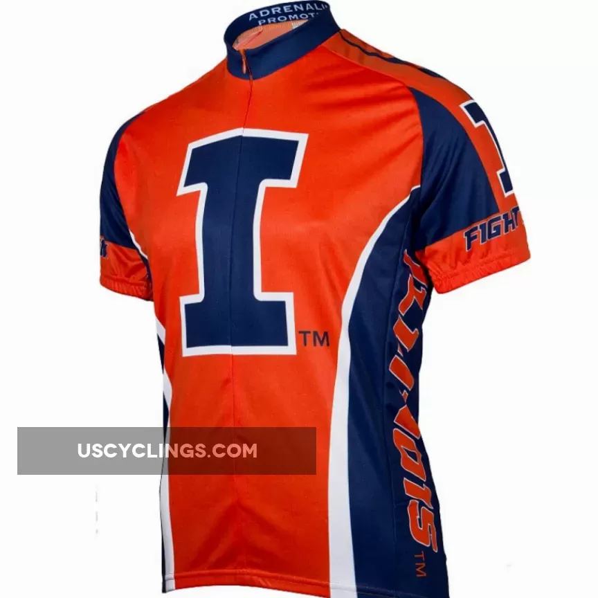 Illinois Mens Cycling Jersey College Online