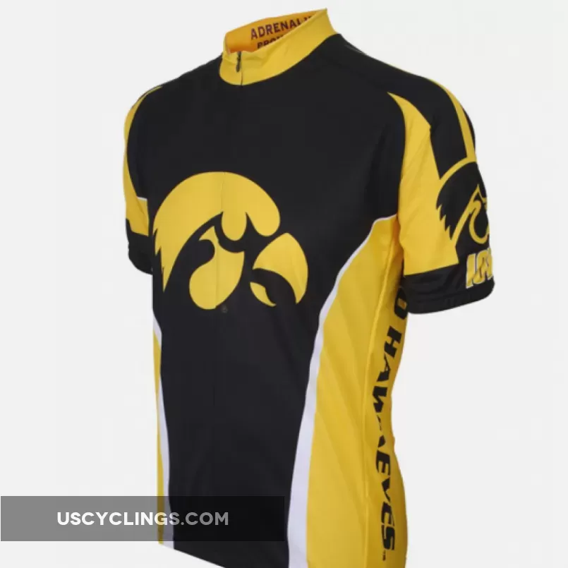 Iowa Hawkeyes Mens Cycling Jersey College Online