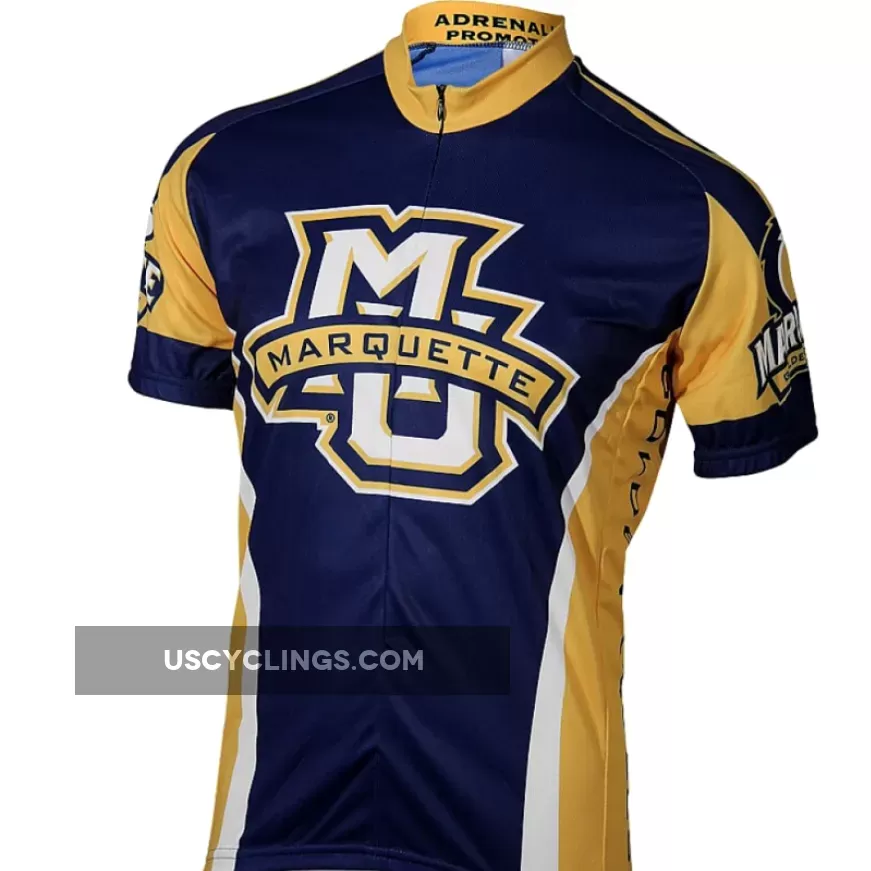 Marquette Mens Cycling Jersey College For Sale
