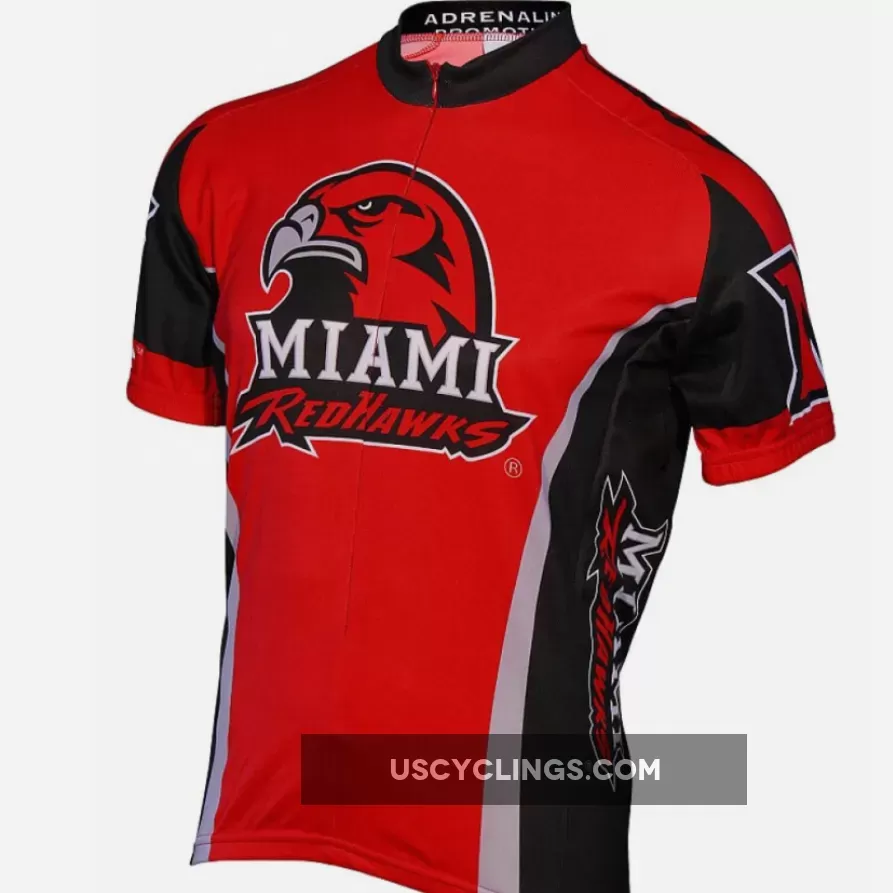 Miami Ohio Mens Cycling Jersey College New Releases