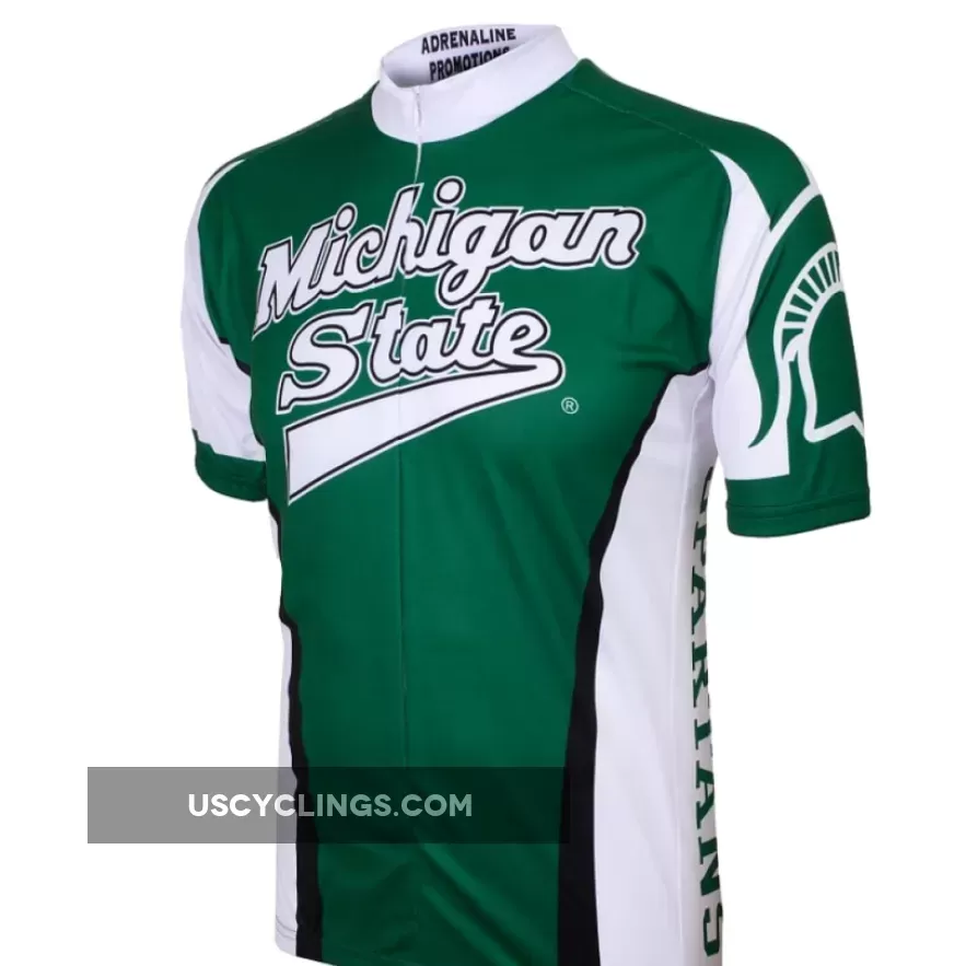 Michigan State Mens Cycling Jersey College For Sale