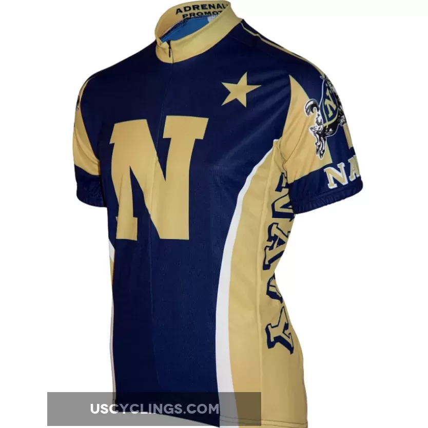 Navy Mens Cycling Jersey College New Releases
