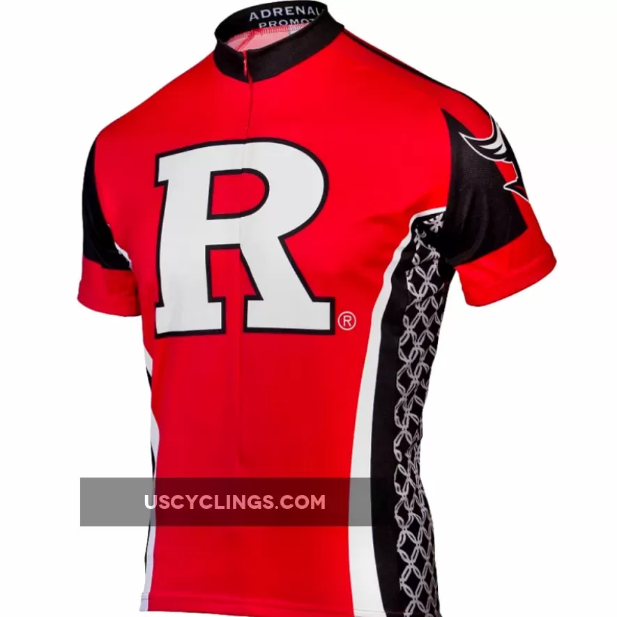 Rutgers Mens Cycling Jersey College For Sale