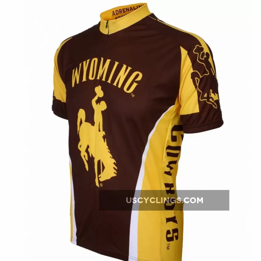 Wyoming Mens Cycling Jersey College New Releases