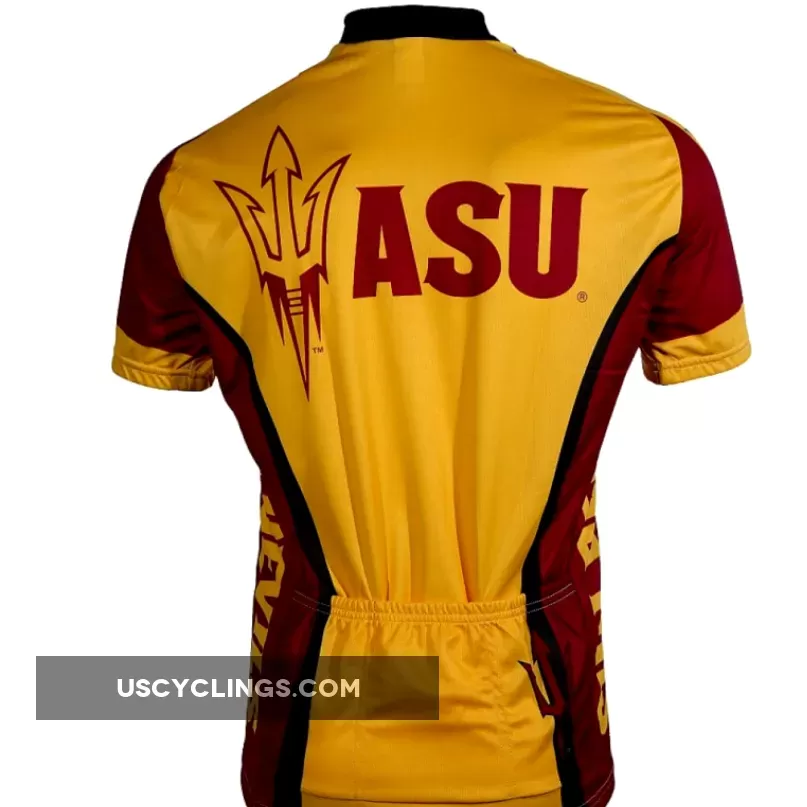 Arizona State Sun Devils Mens Cycling Jersey College Online
