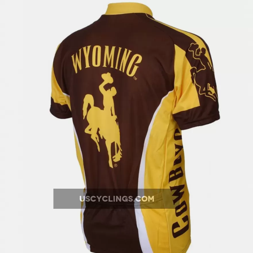 Wyoming Mens Cycling Jersey College New Releases