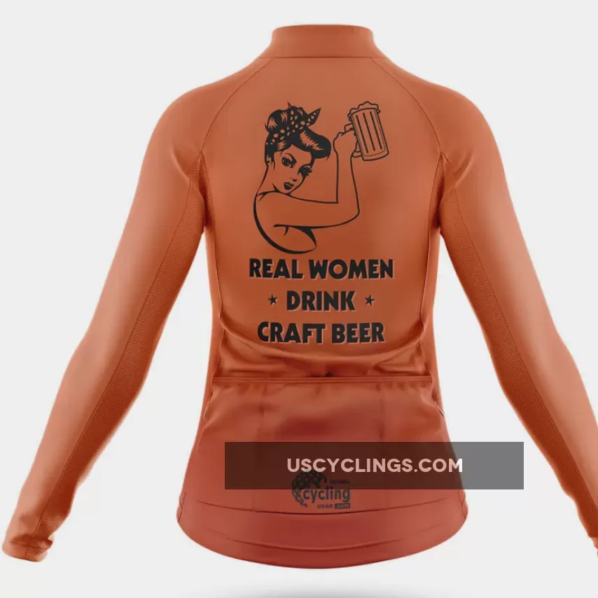Women Drink Craft Beer - Women's Cycling Kit / Full Set