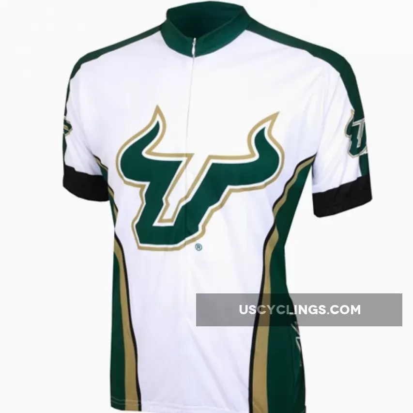 USF University Of South Florida Bulls Cycling Short Sleeve Jersey Online