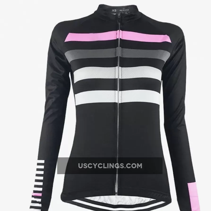 Women's Four Stripe Long Sleeve Cycling Jersey New Releases