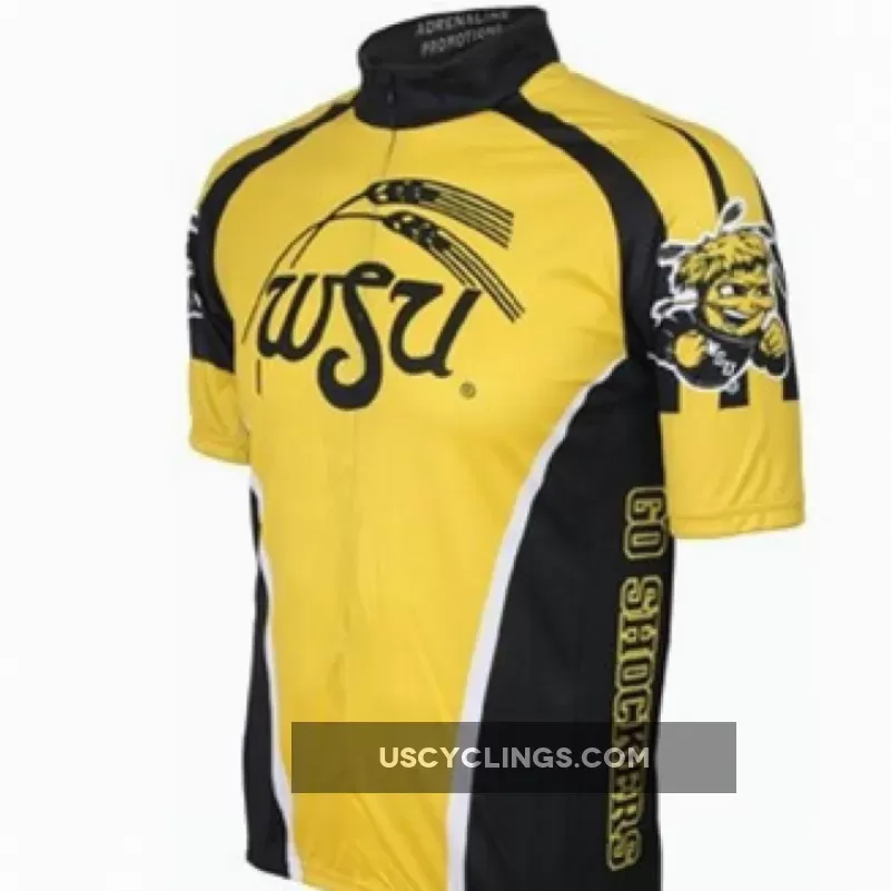 WSU Wichita State University Shockers Cycling Short Sleeve Jersey Online