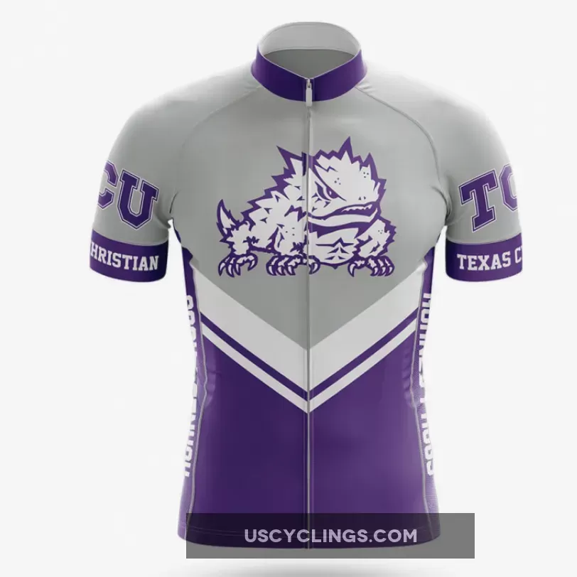 For Sale Texas Christian University V3 Cycling Jersey Only