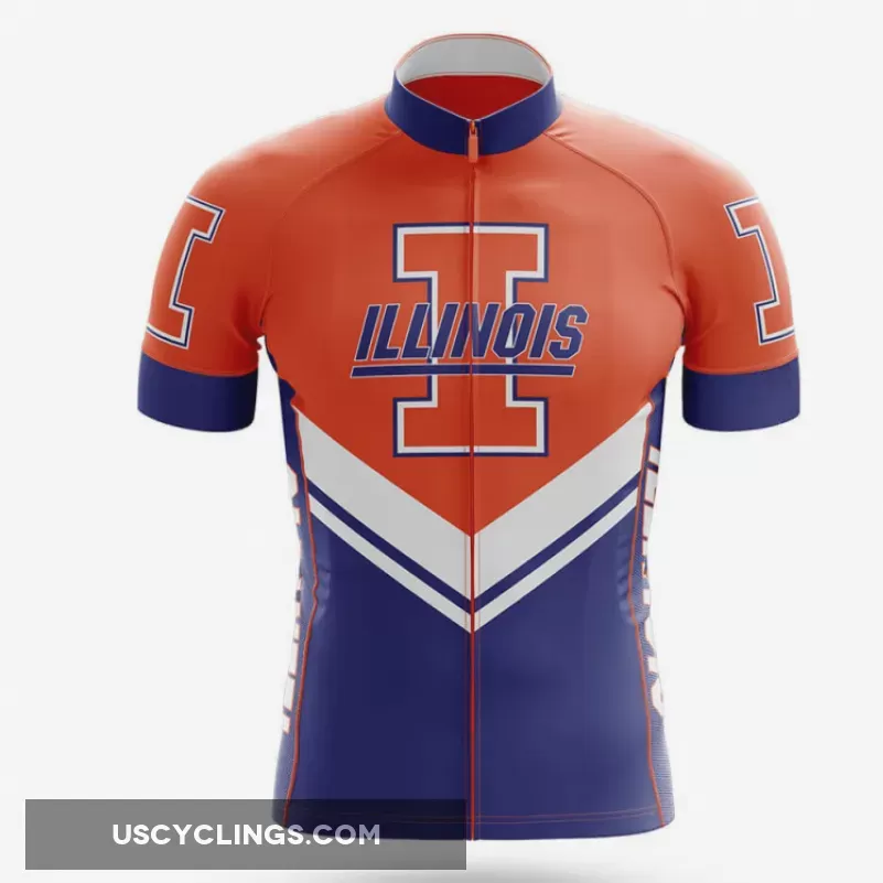University of Illinois Urbana-Champaign V3 Cycling Jersey Only