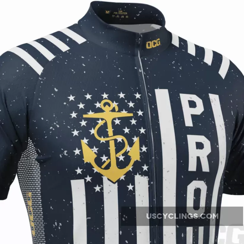 Men's US Navy Proud Short Sleeve Cycling Jersey