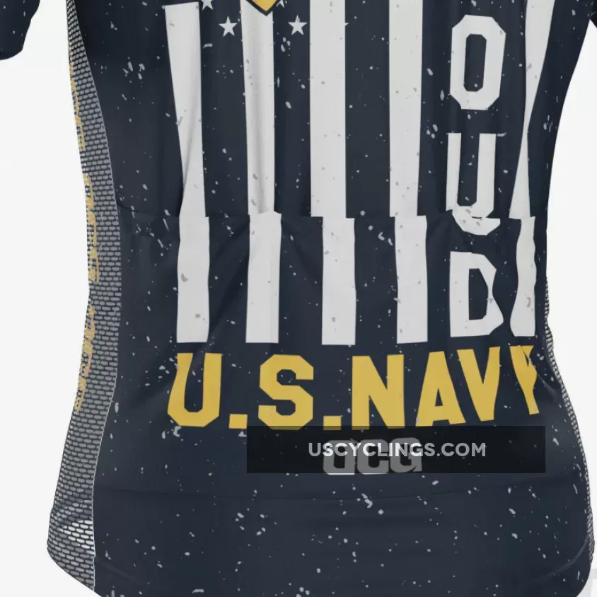 Men's US Navy Proud Short Sleeve Cycling Jersey