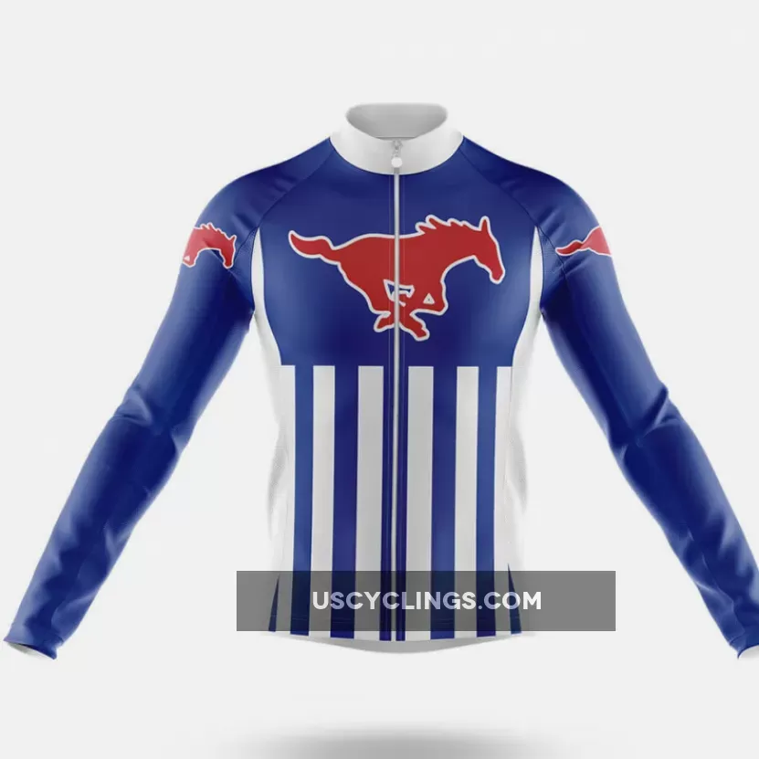 Southern Methodist University USA Long Sleeve Cycling Jersey Only